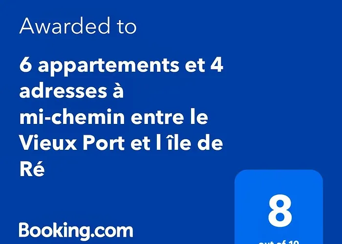 6 Et 4 Adresses A Mi-chemin Entre Le Vieux Port Et L Ile De Re *